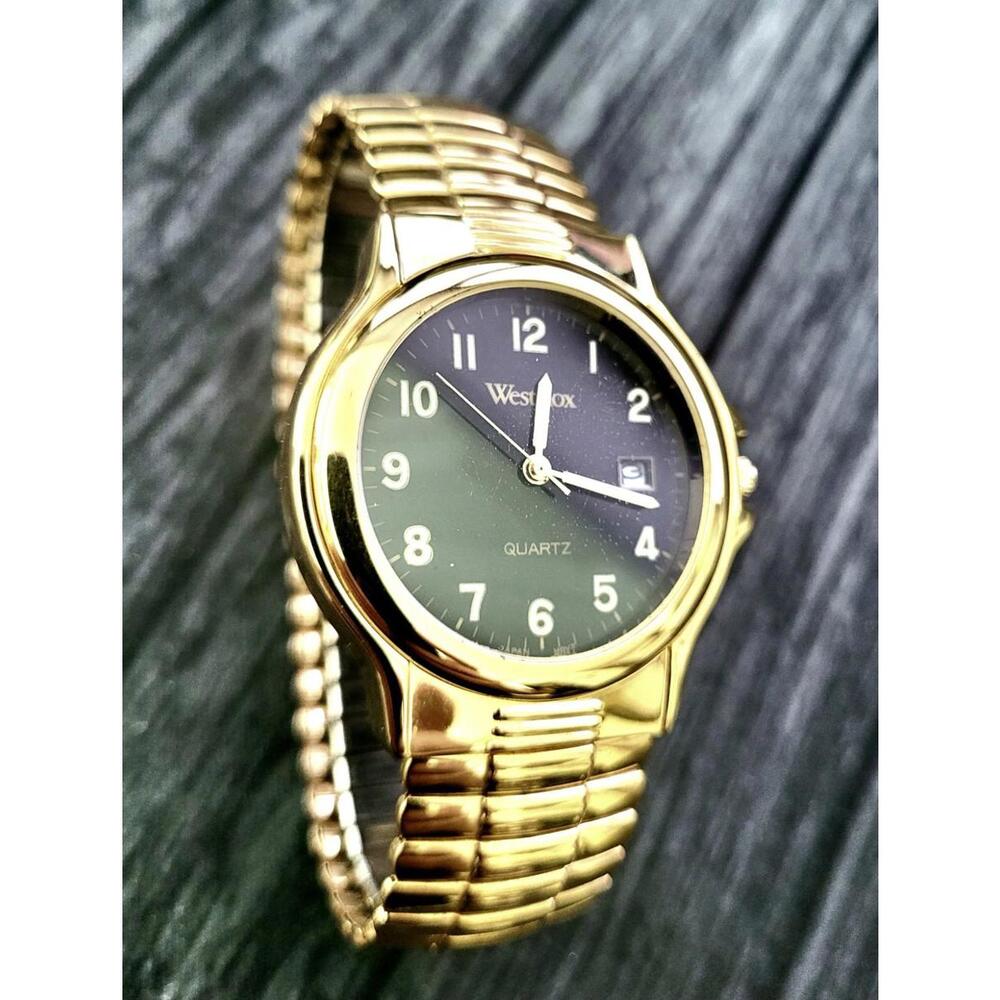 Rare Vintage Westclox‎ Mens Stretch Watch Excellent Condition